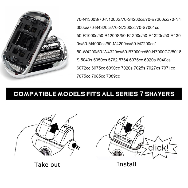 Replace Electric Shaver Head F - Men'S Grooming Shaver review and price