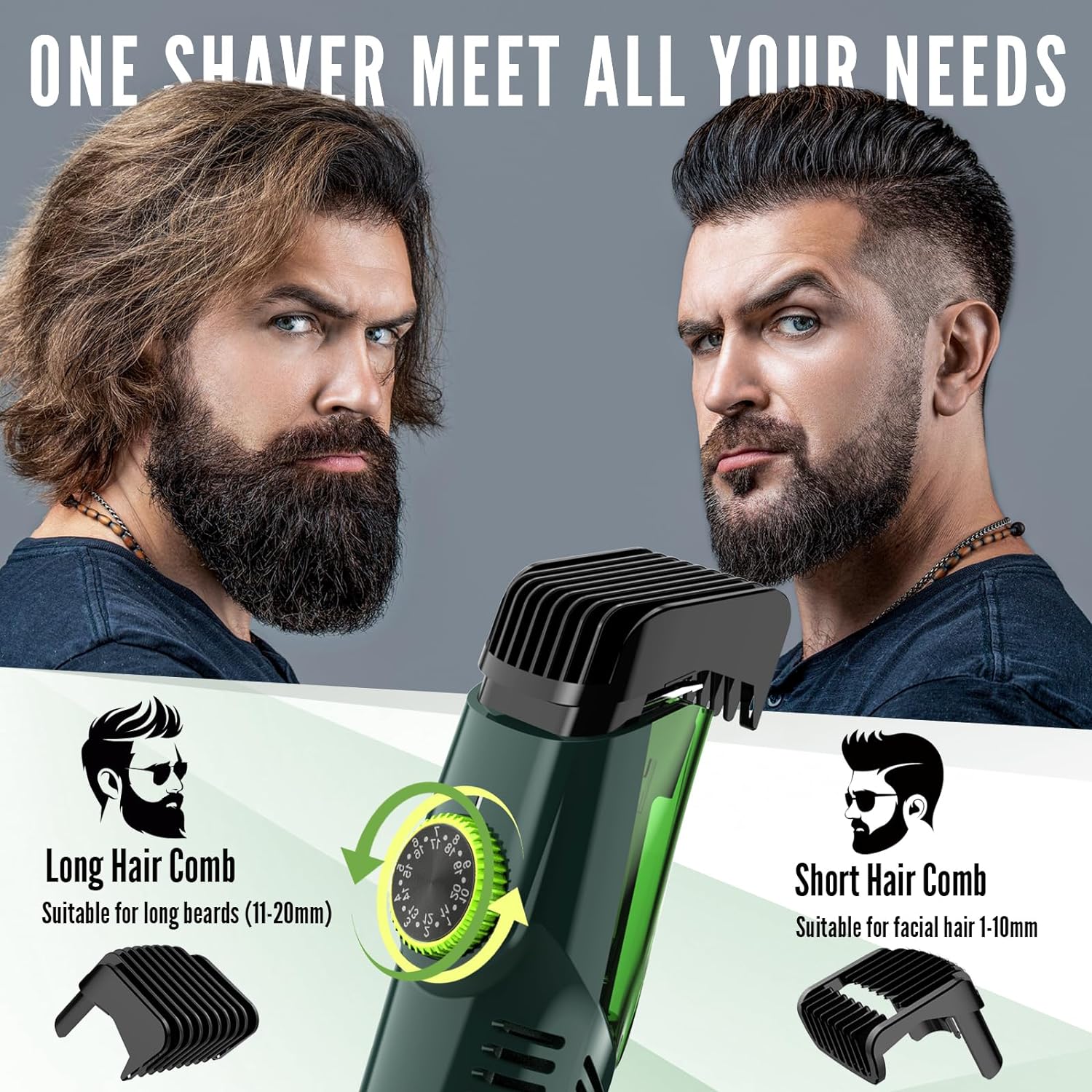 Hatteker Beard Trimmer for Men - Men'S Grooming Vacuum review and price