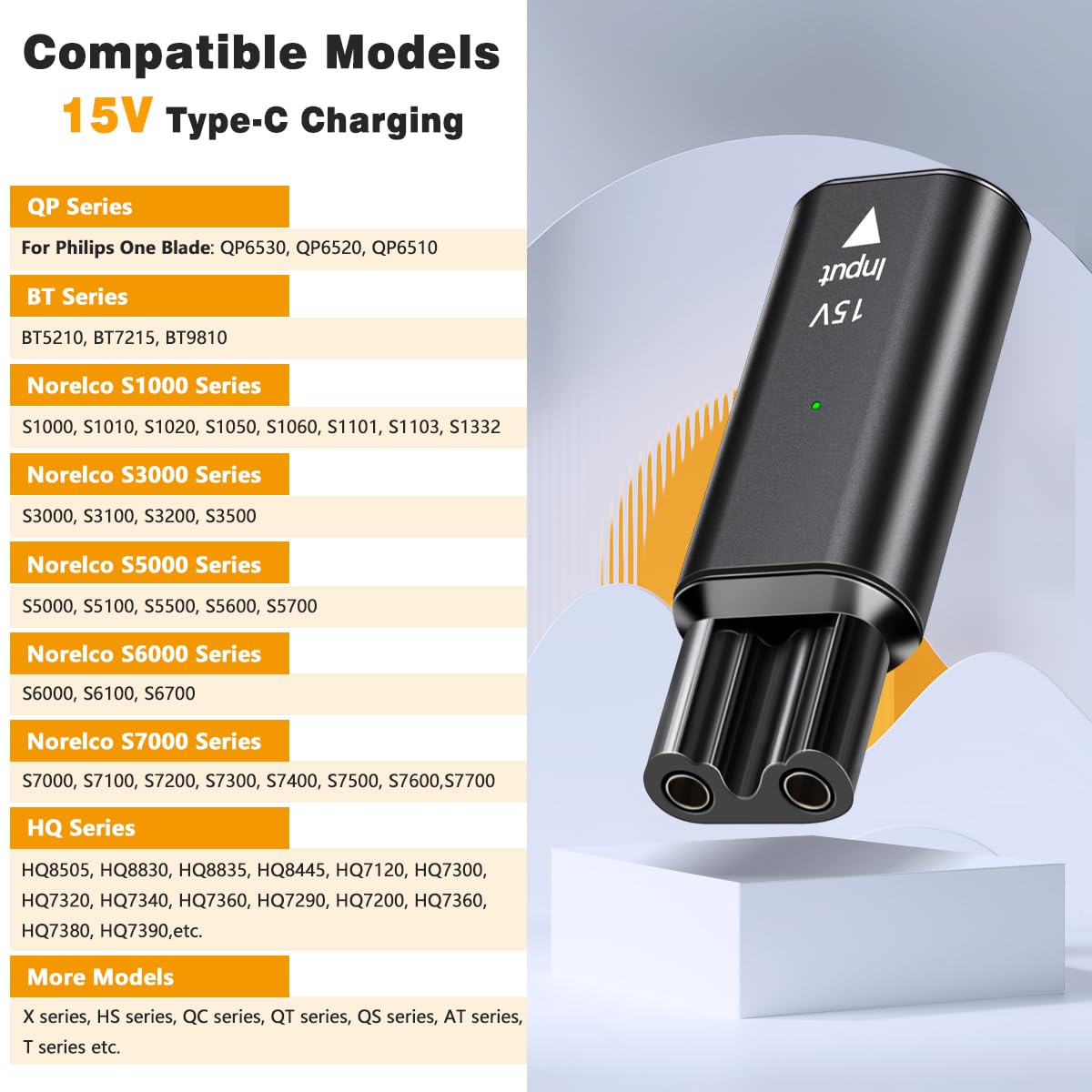 Brangdy 15V HQ8505 Type-C Shav - Men'S Grooming Shaver review and price