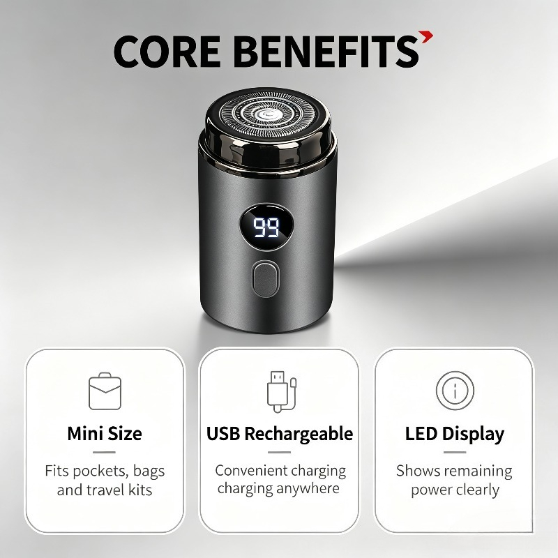 USB Rechargeable Waterproof El - Mens Grooming Box review and price