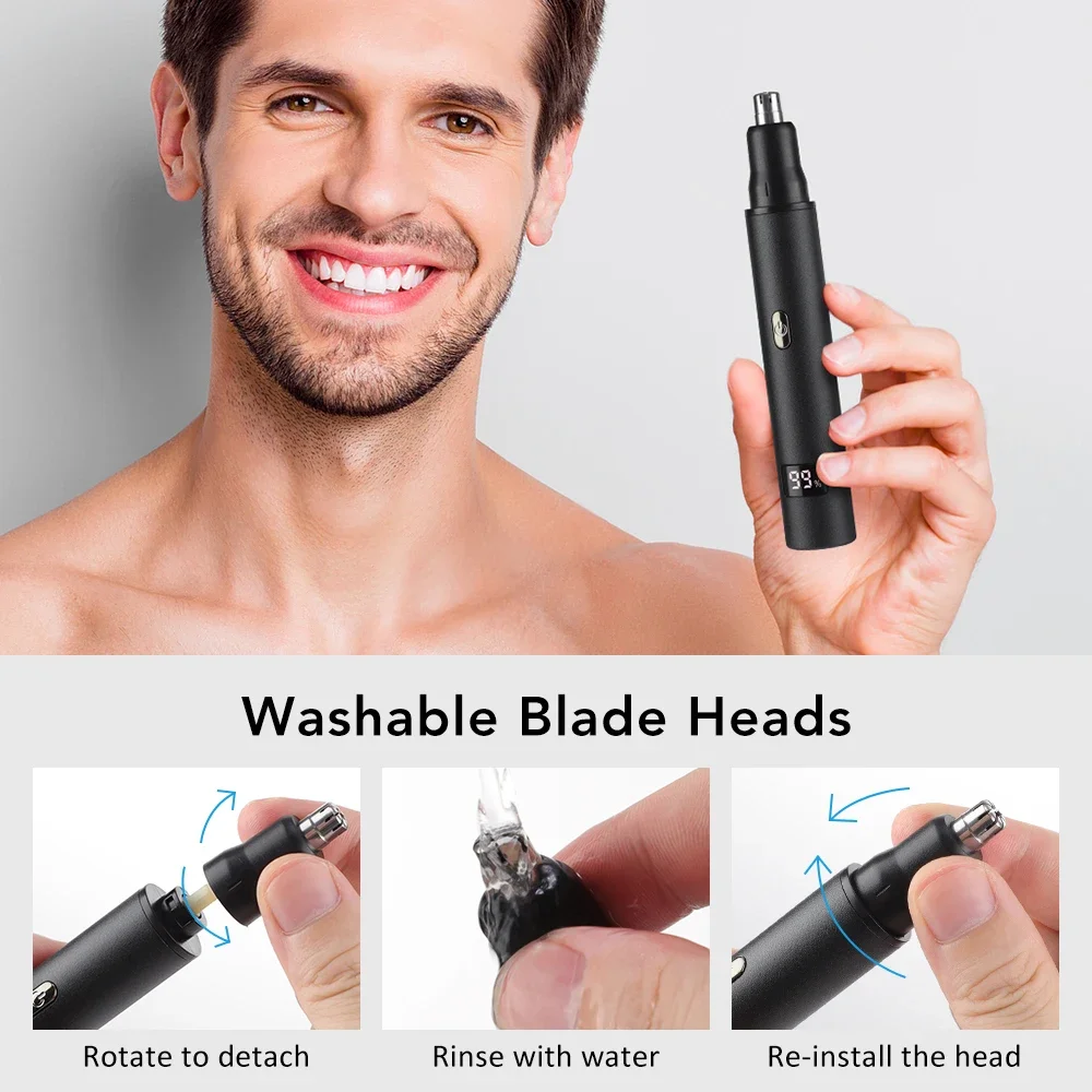 Nose Hair Trimmer for Men 3 in - Mens Grooming Box review and price